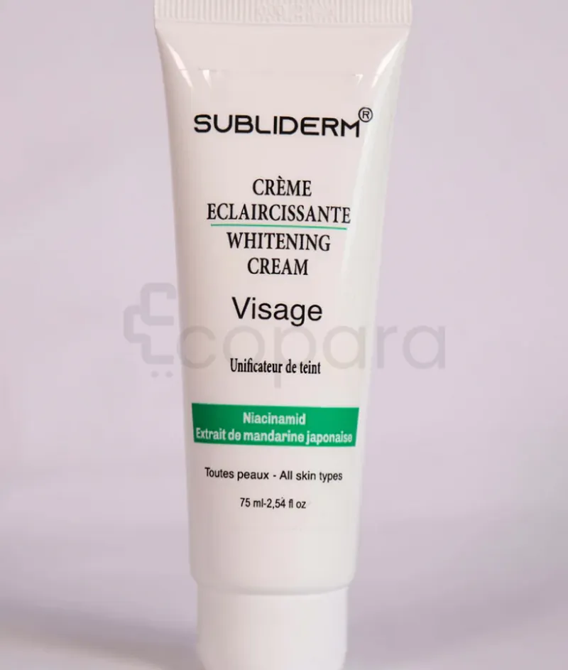 SUBLIDERM CREME ECLAIRCISSANTE TOUTES PEAUX 75ML