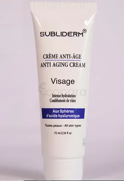 SUBLIDERM CREME ANTI-AGE TOUTES PEAUX 75ML