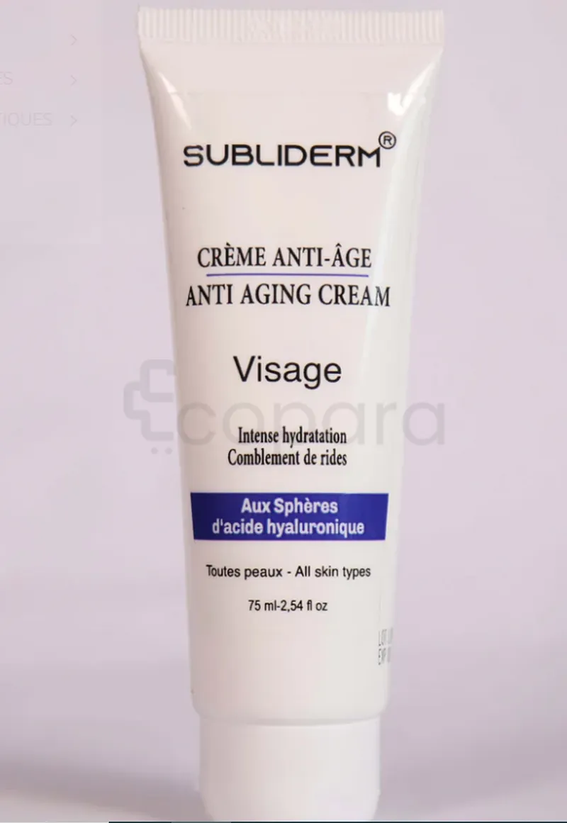 SUBLIDERM CREME ANTI-AGE TOUTES PEAUX 75ML