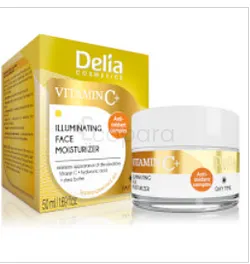 DELIA COSMETICS VITAMIN C ILLUMINATING FACE MOISTURIZER DAY TIME 50ML