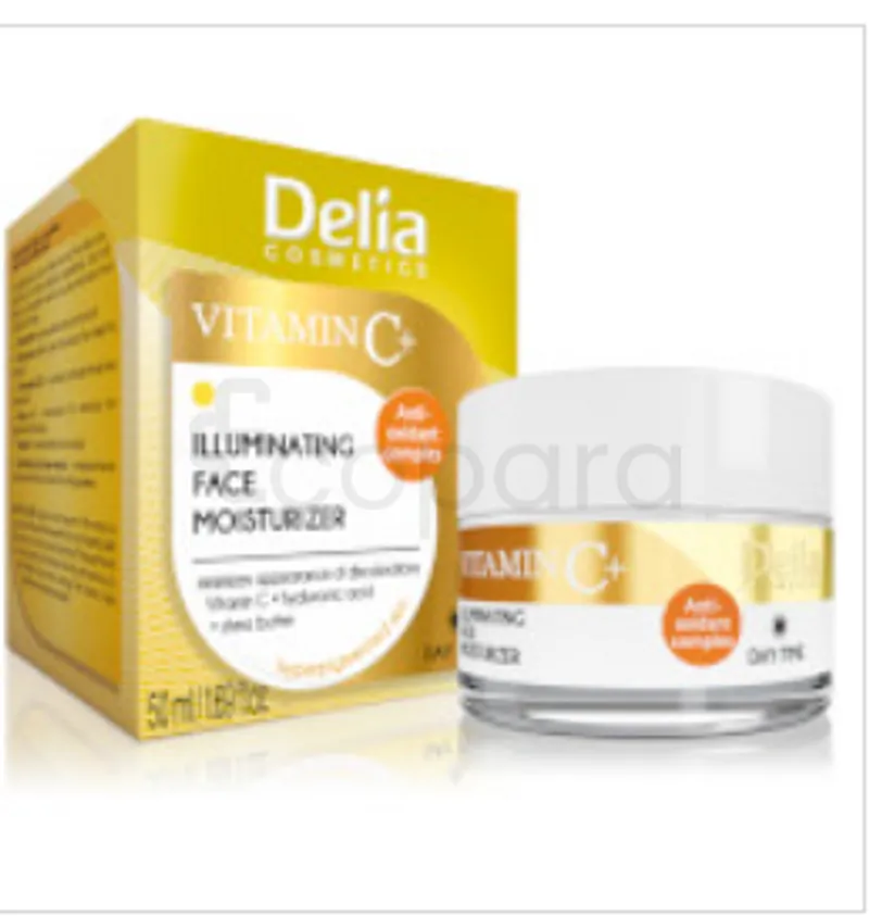 DELIA COSMETICS VITAMIN C ILLUMINATING FACE MOISTURIZER DAY TIME 50ML