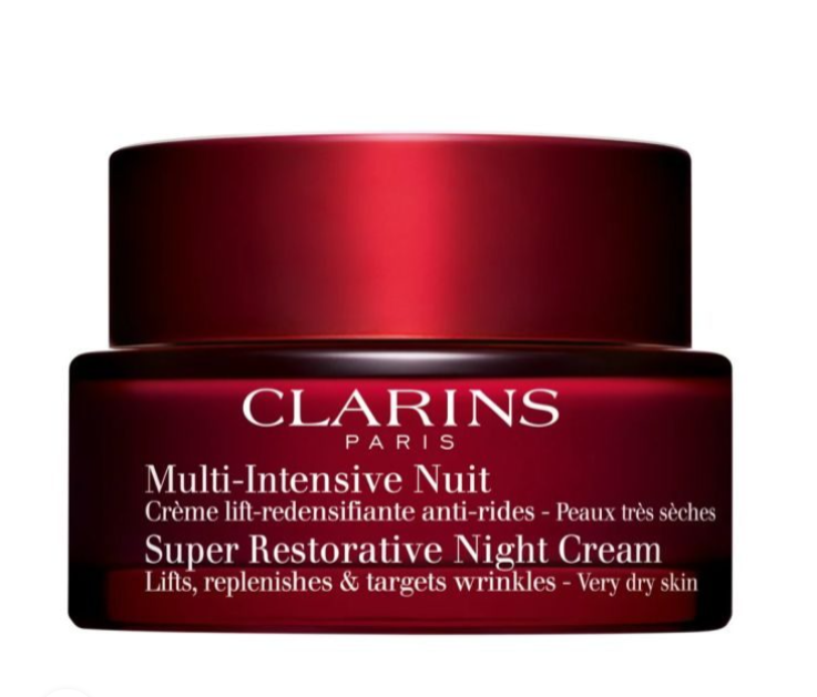 CLARINS MULTI-INTENSIVE NUIT CREME LITF-REPULPANTE ANTI-RIDES PEAUX TRES SECHES 50ML