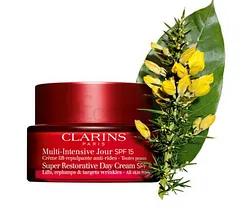 CLARINS MULTI-INTENSIVE JOUR SPF15 CREME LITF-REPULPANTE ANTI-RIDES TOUTES PEAUX 50ML