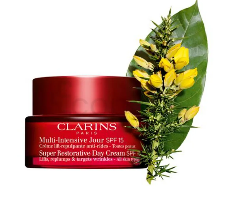 CLARINS MULTI-INTENSIVE JOUR SPF15 CREME LITF-REPULPANTE ANTI-RIDES TOUTES PEAUX 50ML