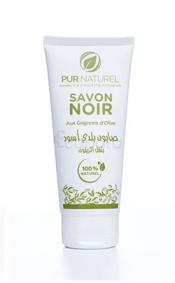 PUR NATUREL SAVON NOIR OLIVE 150ML