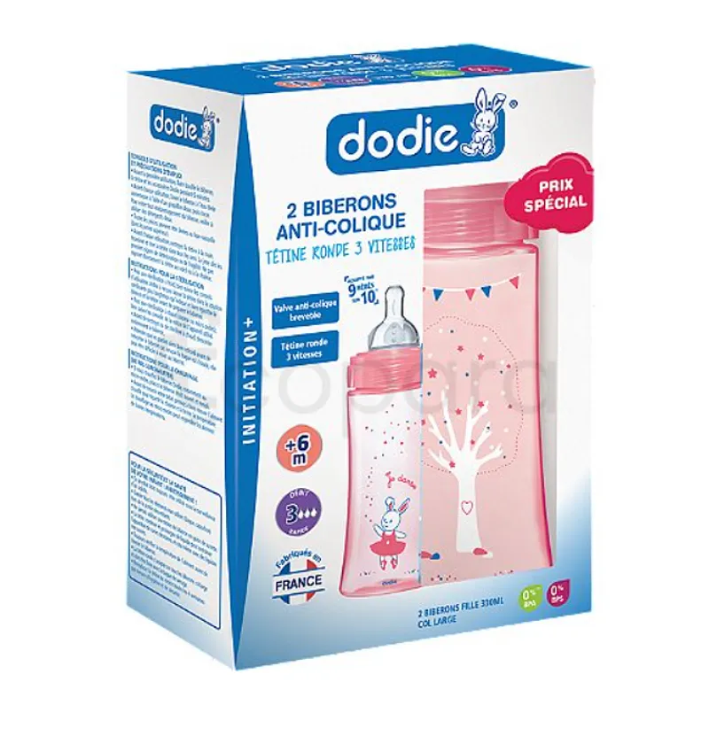 DODIE BIBERON ANTI-COLIQUE 330ML