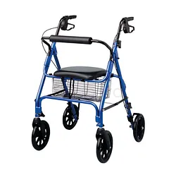 LOCAMED ROLLATOR A 4 ROUES AVEC PANIER REFERENCE FS914-1