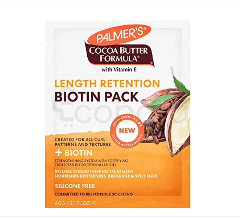 PALMER'S COCOA BUTTER WITH VITAMIN E +BIOTIN MASQUE PROTEINE 60G