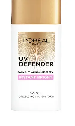 L'OREAL CREME SOLAIRE INSTANT BRITGHT SPF50+ 50ML