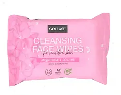 SENCE FACIAL CLEANING BOITE DE 20 LINGETTES
