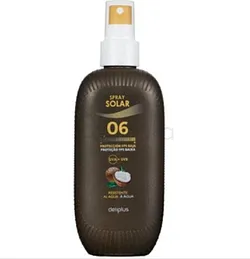 DELIPLUS SPRAY SOLAIRE PROTECTION SPF6 250ML