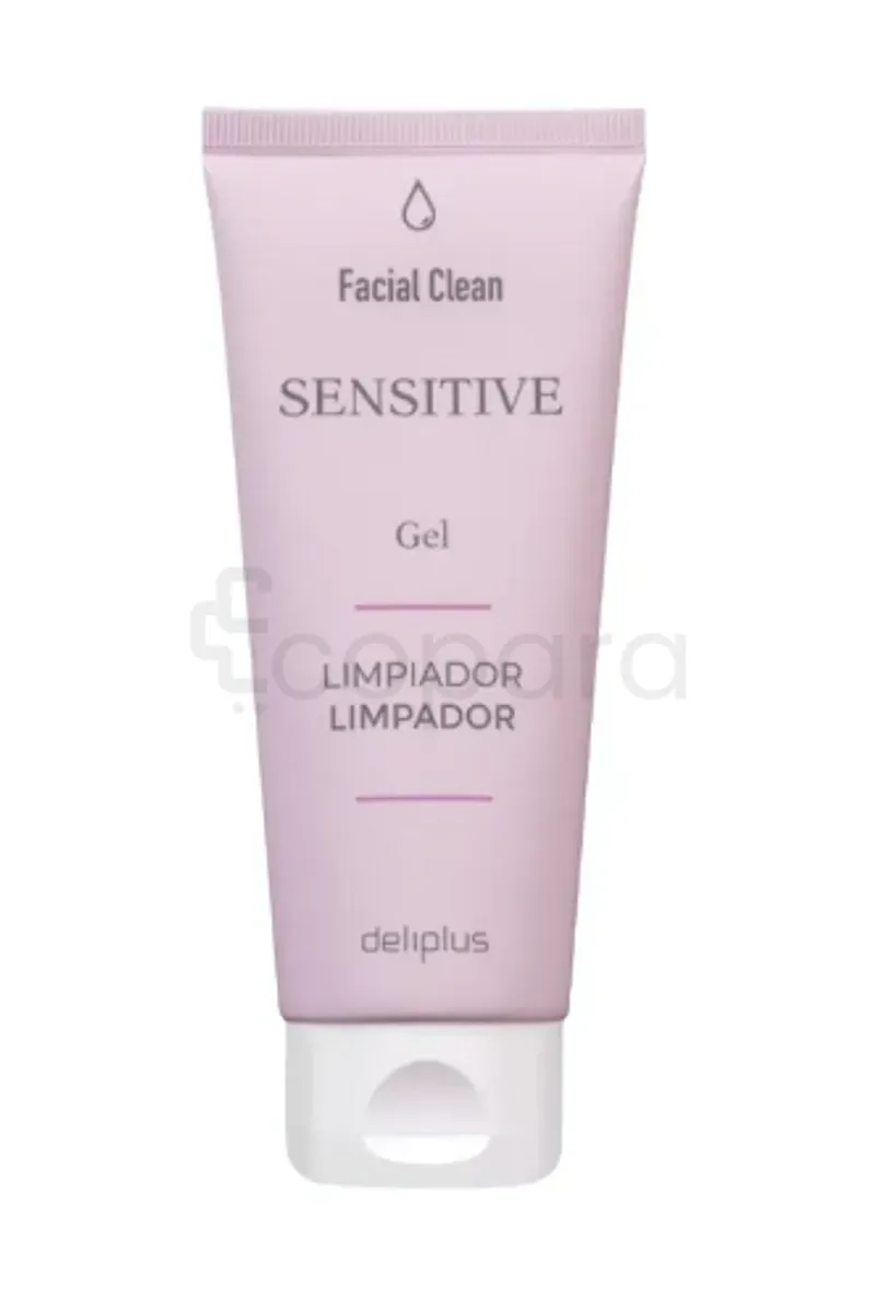 DELIPLUS LIMPIADOR FACIAL CLEAN SENSITIVE GEL 100ML