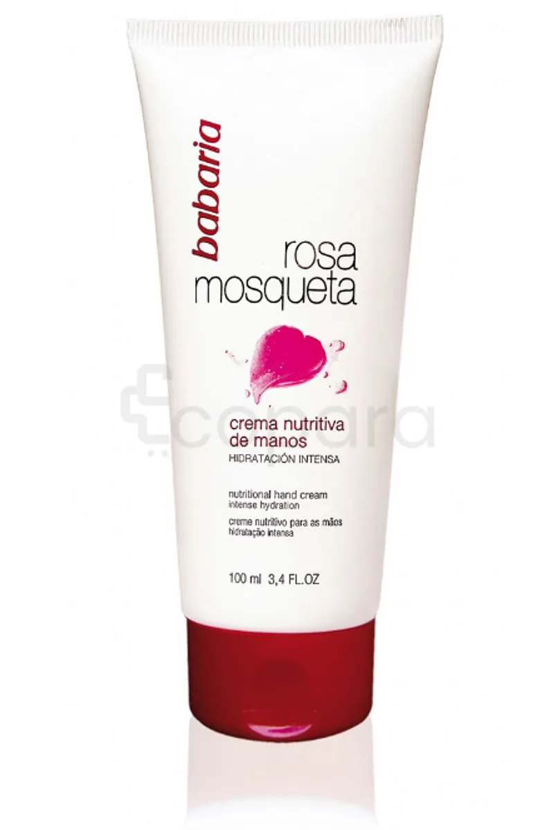 BABARIA CREMA NUTRITIVA DE MANOS ROSA MOSQUETA 100ML