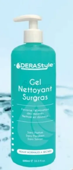 DERASTYLE GEL NETTOYANT SURGRAS 500ML