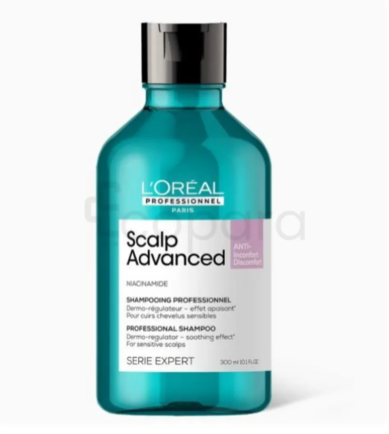 L'OREAL PRO SCALP ADVANCED SHAMPOOING PROFESSIONNEL ANTI-INCONFORT 300ML
