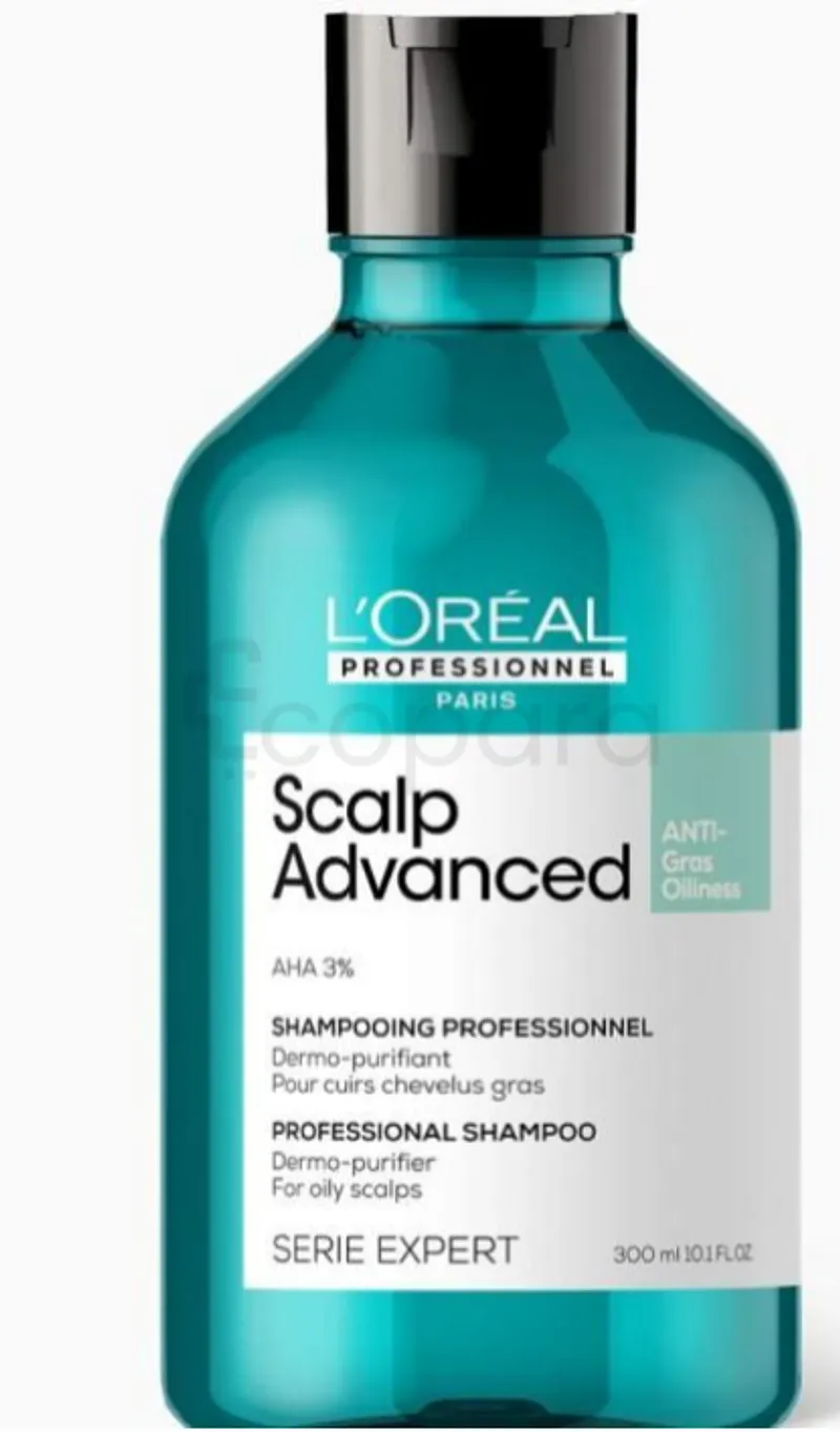 L'OREAL PRO SCALP ADVANCED SHAMPOOING PROFESSIONNEL ANTI-GRAS 300ML
