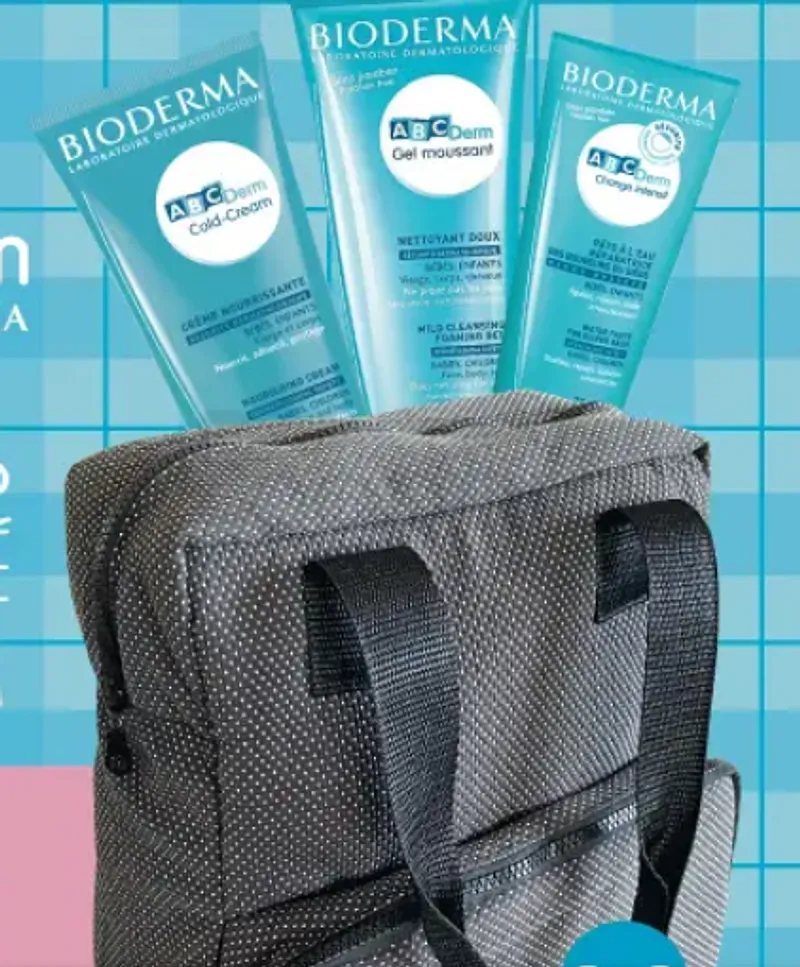 BIODERMA ABCDERM PACK CHANGE INTENSIF 75G + GEL MOUSSANT 200ML + COLD-CREAM 200ML