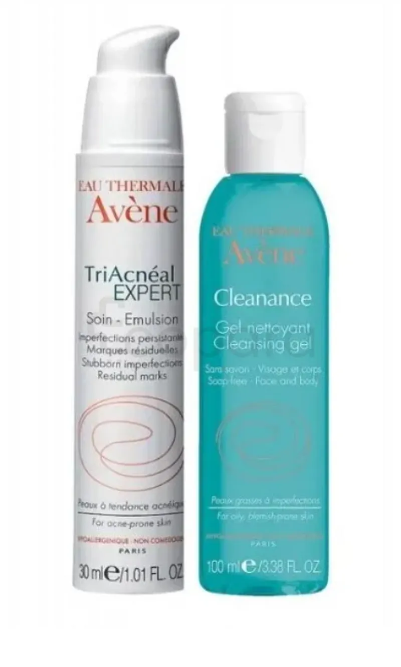 AVENE PACK TRIACNEAL EXPERT 30ML + CLEANANCE GEL NETTOYANT 100ML