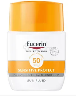 EUCERIN SUN PROTECTION SENSITIVE PROTECT SUN FLUID SPF50+ 50ML