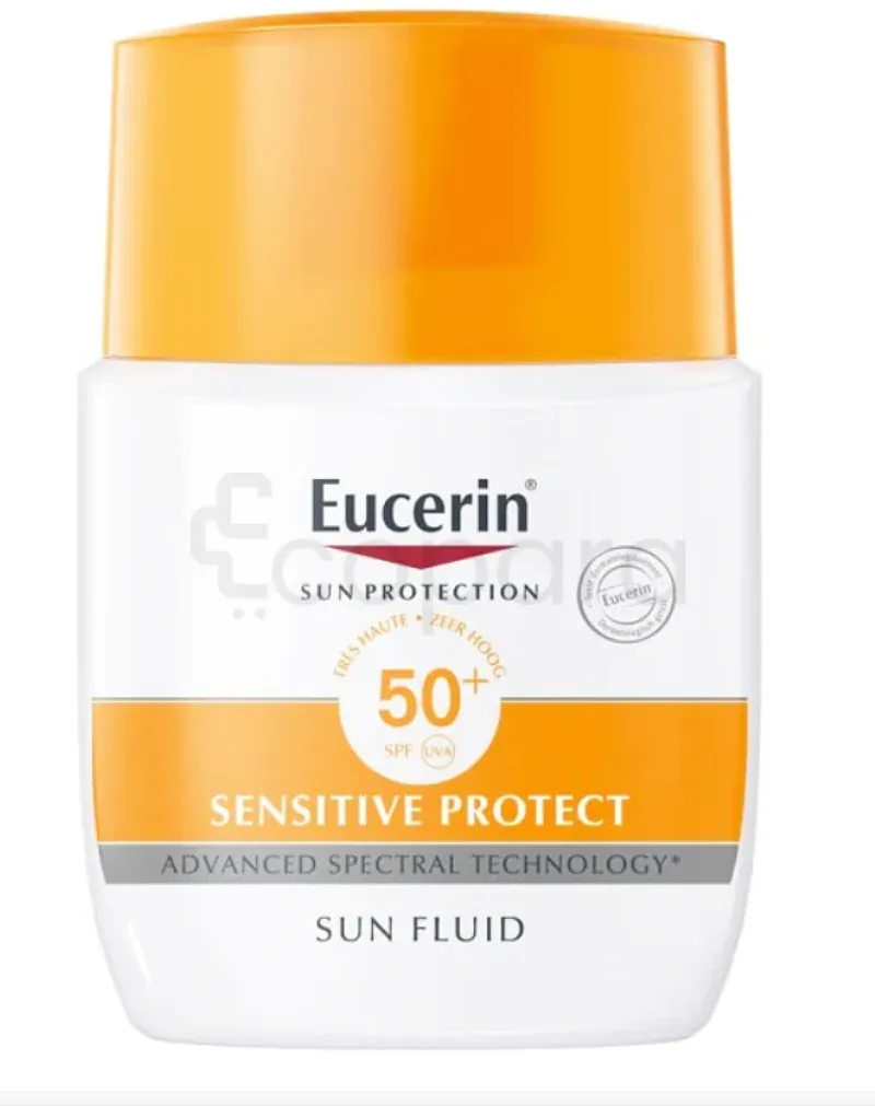 EUCERIN SUN PROTECTION SENSITIVE PROTECT SUN FLUID SPF50+ 50ML