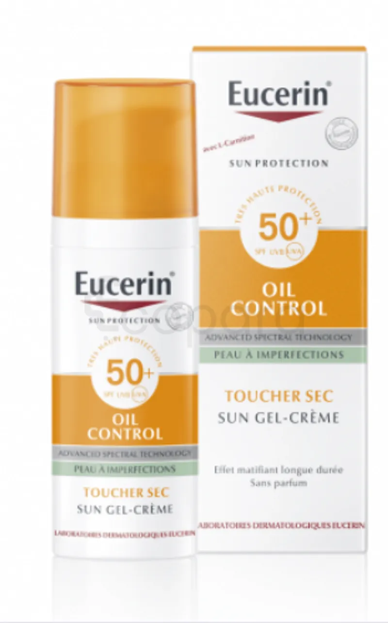 EUCERIN PACK SUN OIL CONTROL TOUCHER SEC + SUN CREME 50ML