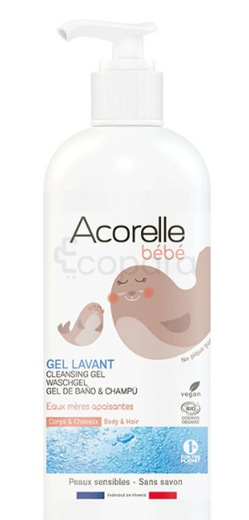 ACORELLE BEBE GEL LAVANT 400ML