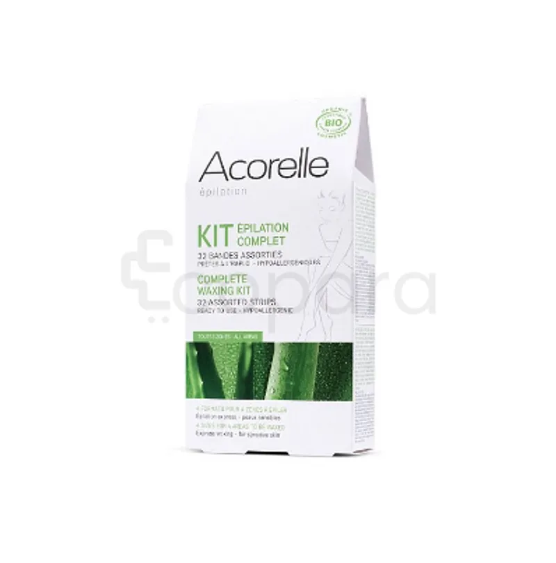 ACORELLE KIT EPILATION COMPLET 32 BANDES
