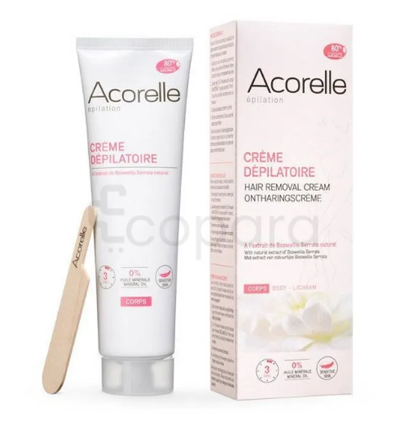 ACORELLE CREME DEPILATOIRE CORPS 150ML + SPATULE