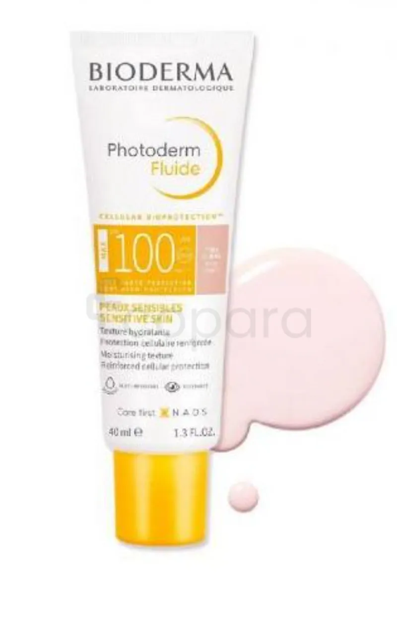 BIODERMA PHOTODERM MAX SPF50+ ULTRA FLUIDE TEINTE CLAIRE 40ML