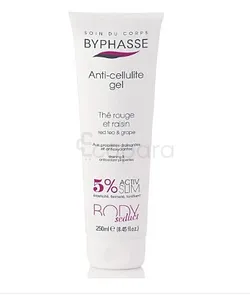 BYPHASSE ANTI-CELLULITE GEL THE ROUGE ET RAISIN 250ML