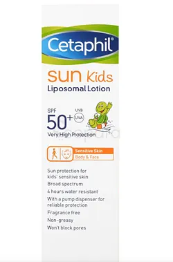 CETAPHIL SUN KIDS SPF50+ ECRAN SENSITIVE VISAGE & CORPS 150ML