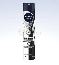 NIVEA DEODORANT SPRAY BLACK ET WHITE INVISIBLE