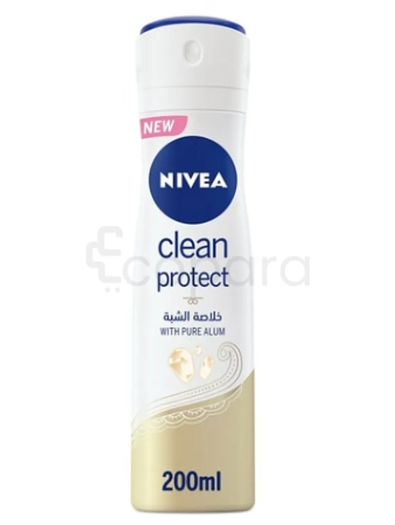 NIVEA CLEAN PROTECT WITH PURE ALUM 48 HEURES PROTECTION 200ML