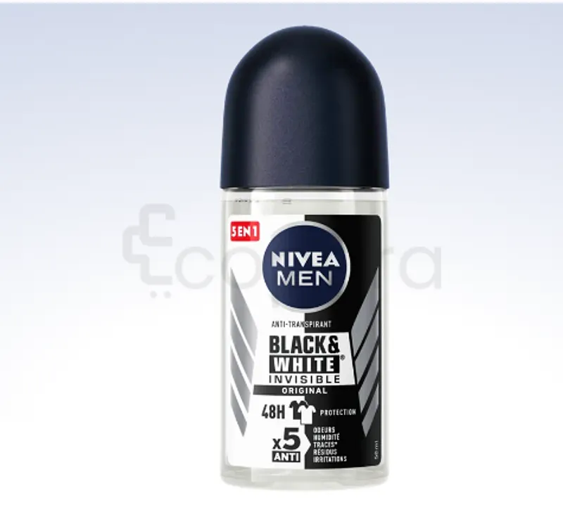 NIVEA MEN BLACK ET WHITE 48H DEODORANT STICK 50ML
