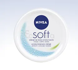 NIVEA SOFT CREME DE SOIN HYDRATANTE VISAGE/CORPS/MAINS 200ML