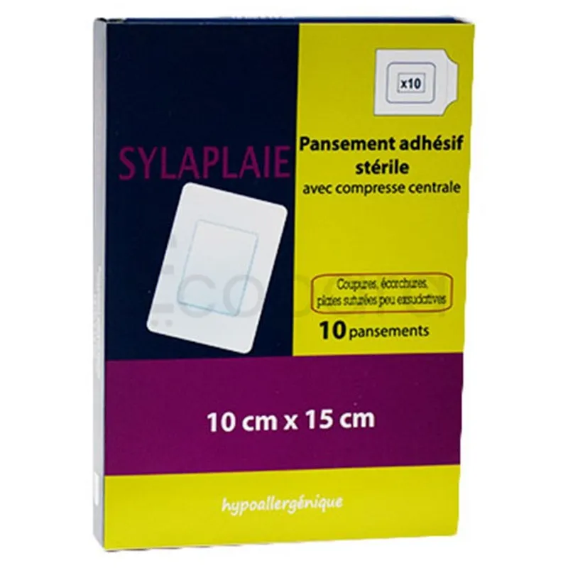SYLAPLAIE 10*15CM PANSEMENT PAR UNITE UNITE