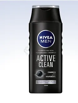 NIVEA MEN SHAMPOOING SOIN ACTIVE CLEAN CHARBON 250ML