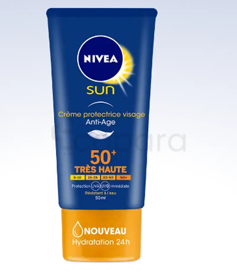 NIVEA SUN CREME PROTECTRICE ANTI-AGE SPF50+ 50ML