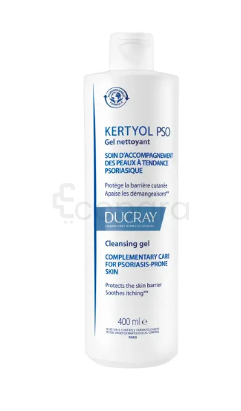 DUCRAY KERTYOL PSO GEL NETTOYANT 400ML