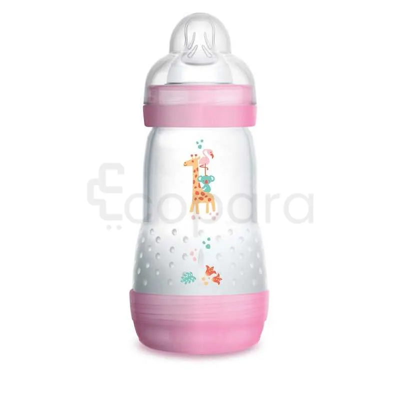 MAM BIBERON ANTI-COLIQUE 260ML ROSE REFERENCE SH20010