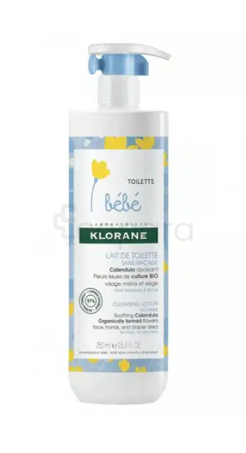 KLORANE BEBE LAIT DE TOILETTE PROTECTEUR 750ML