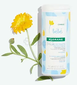 KLORANE BEBE POUDRE DE TOILETTE PROTECTRICE 100G