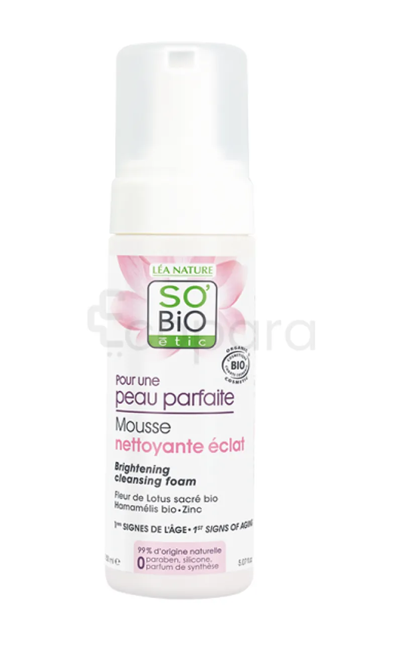 SO BIO MOUSSE NETTOYANTE ECLAT 150ML