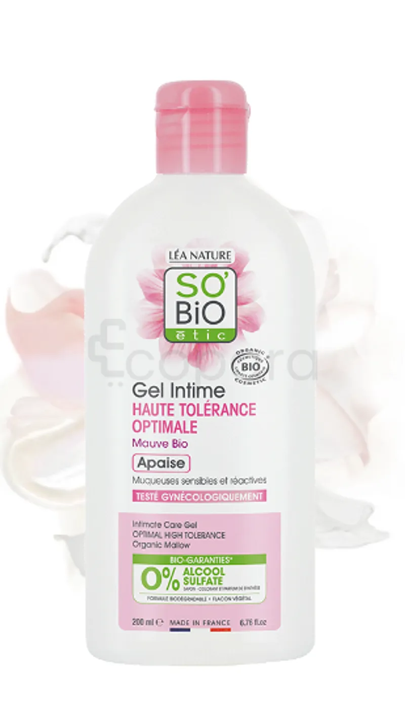 SO'BIO GEL INTIME HAUTE TOLERANCE OPTIMALE APAISE 200ML