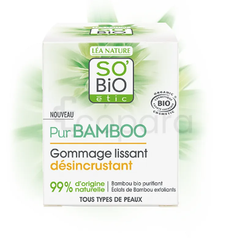 SO'BIO ETIC PUR BAMBO GOMMAGE LISSANT 50ML