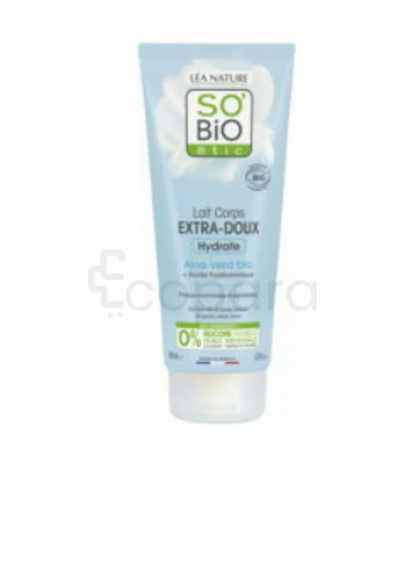 SO'BIO LAIT CORPS EXTRA-DOUX HYDRATE ALOE VERA BIO 200ML
