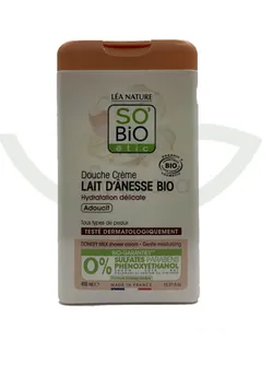 SO'BIO DOUCHE CREME LAIT D'ANESSE BIO 450ML