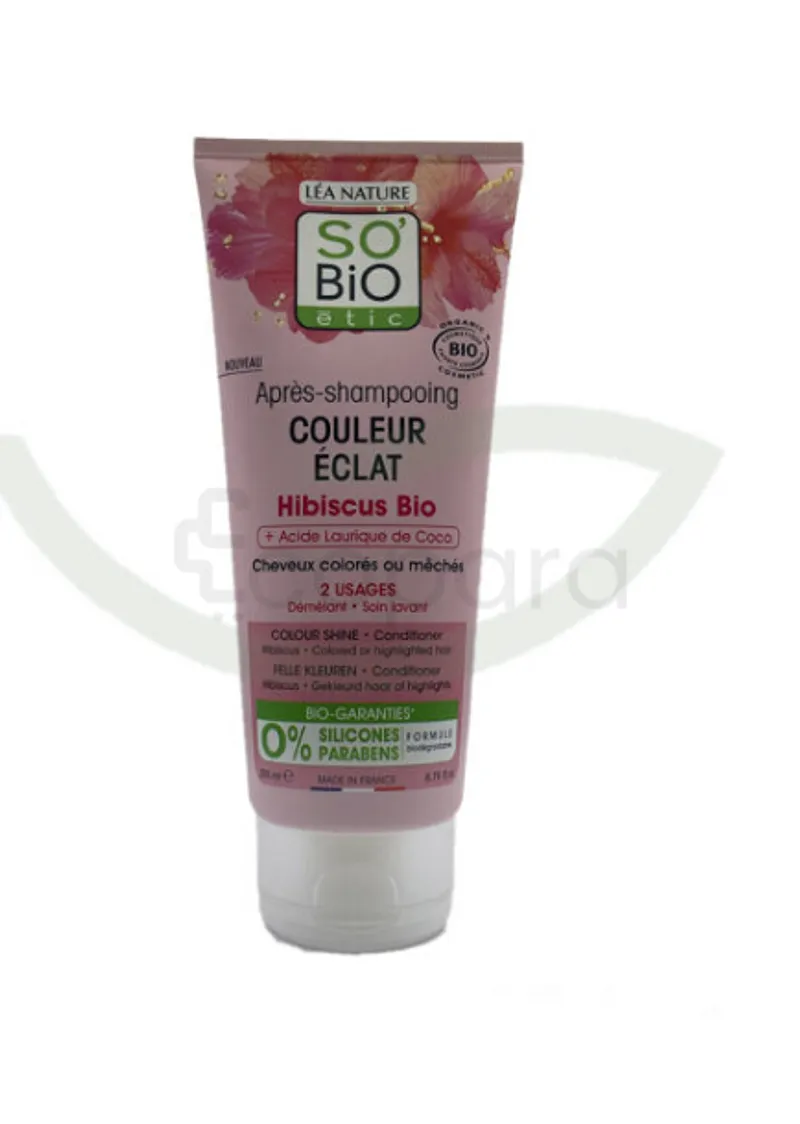 SO'BIO APRES SHAMPOOING COULEUR ECLAT 200ML