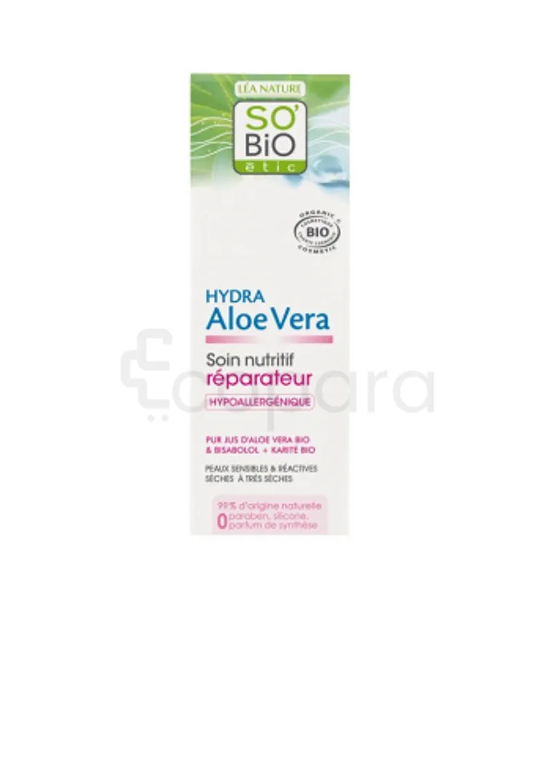 SO'BIO ETIC HYDRA SOIN NUTRITIF ALOE VERA 50ML