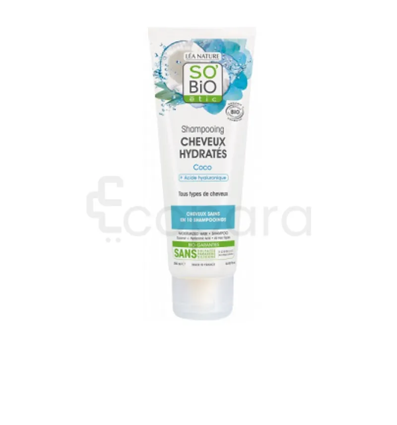 SO'BIO ETIC SHAMPOOING CHEVEUX HYDRATES COCO 250ML